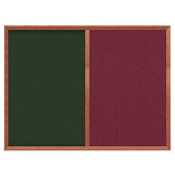 Slim Style Indoor Enclosed Corkboard, 12